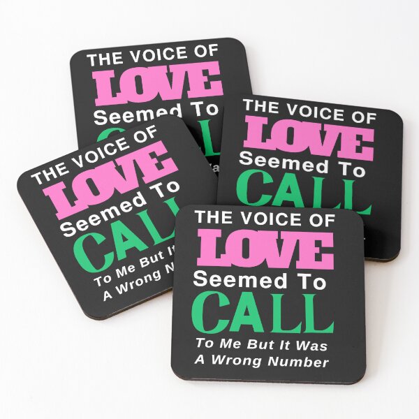 Item preview,  The Voice of Love Seemed To Call To Me But It Was A Wrong Number designed and sold by Moad Fahim.