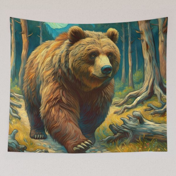 Artikelvorschau, Grizzly-Kunst Nr. 29 | Grizzly-Liebhaber entworfen und verkauft von ksgraphics222.