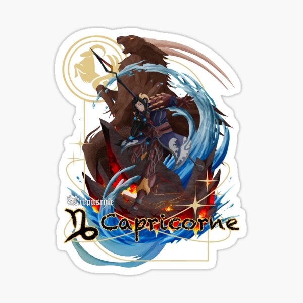 Aperçu de l'œuvre Crépuscule Zodiaque: Capricorne créée et vendue par Silver-DRAKE.