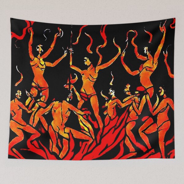 Item preview, Fire Dance designed and sold by George Hutton Hunter.
