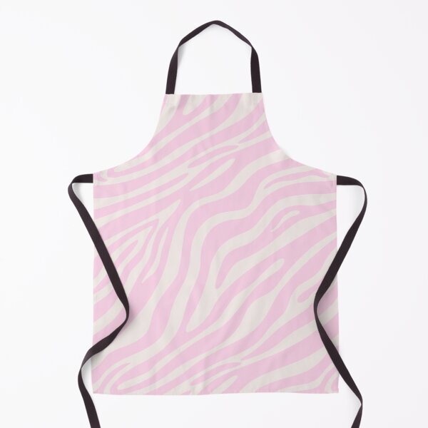 Item preview, soft pink beige zebra print clean girl aesthetic girly pattern designed and sold by Creative Brat Design Studio.