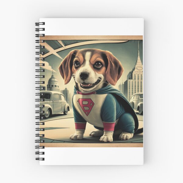 Item preview, Vintage Cartoon Beagle Art designed and sold by NeatThingLover.