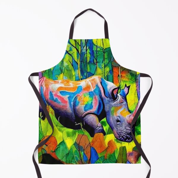 Item preview, Rhino reflecting foliage designed and sold by George Hutton Hunter.