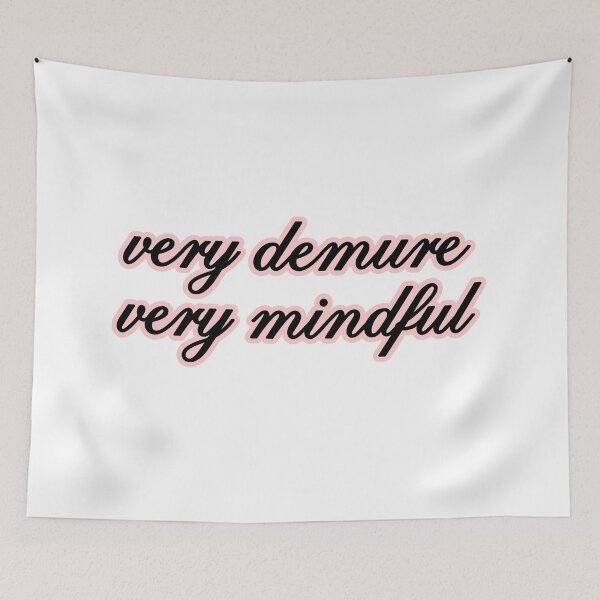 Item preview, very demure, very mindful classy trendy cute designed and sold by RedCircleArt.