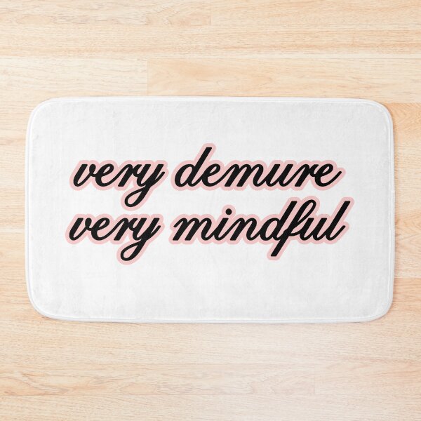 Item preview, very demure, very mindful classy trendy cute designed and sold by RedCircleArt.