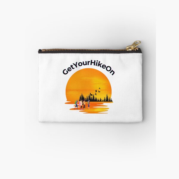 Item preview, Hiking Clipart. Nature Artwork, Sunset Hikers designed and sold by gloriamelrose.