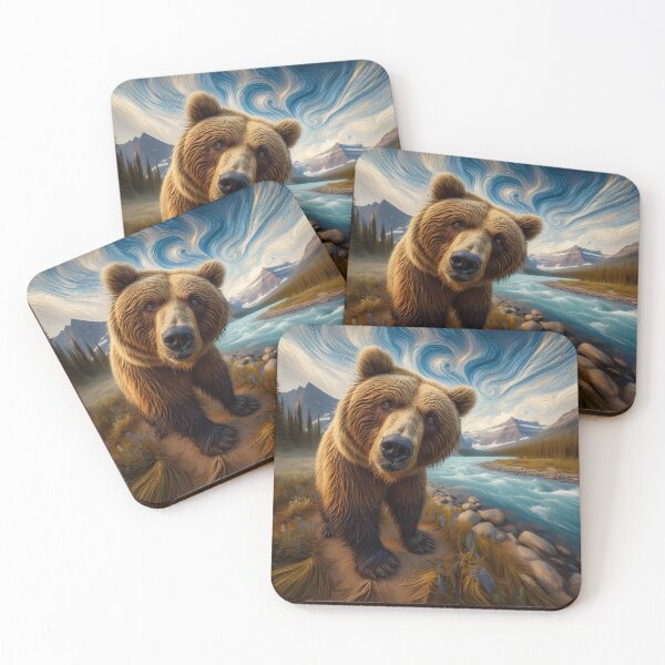 Artikelvorschau, Grizzly-Kunst Nr. 32 | Grizzly-Liebhaber entworfen und verkauft von ksgraphics222.