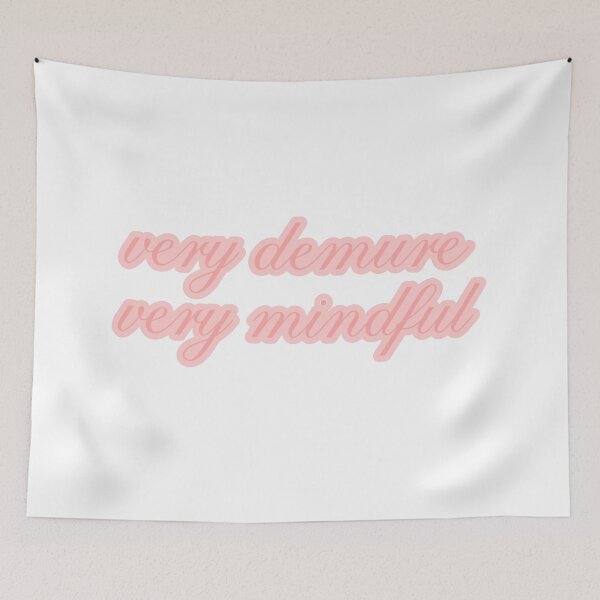 Item preview, very demure, very mindful classy trendy cute designed and sold by RedCircleArt.