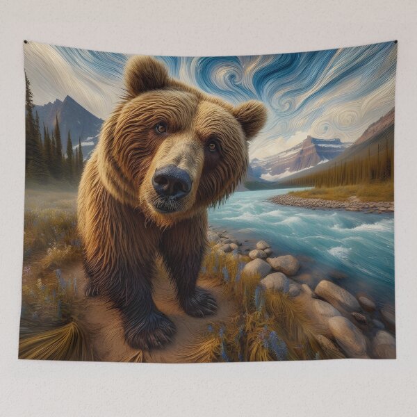 Artikelvorschau, Grizzly-Kunst Nr. 32 | Grizzly-Liebhaber entworfen und verkauft von ksgraphics222.