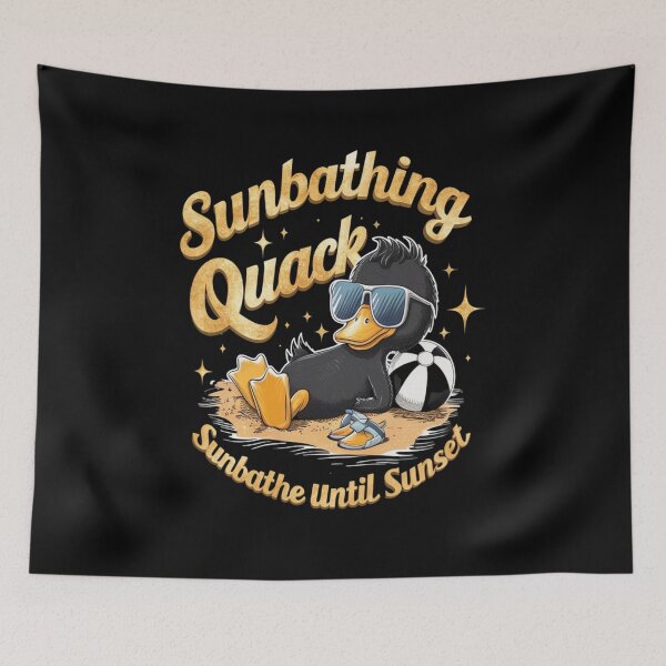Item preview, Sunbathing duck designed and sold by JansenGS.