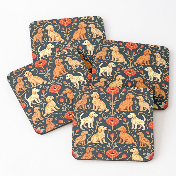 Item preview, Poppies and Puppies designed and sold by SoniaSarkali.