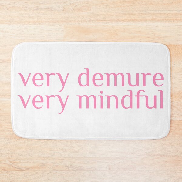 Item preview, very demure, very mindful classy trendy cute designed and sold by RedCircleArt.