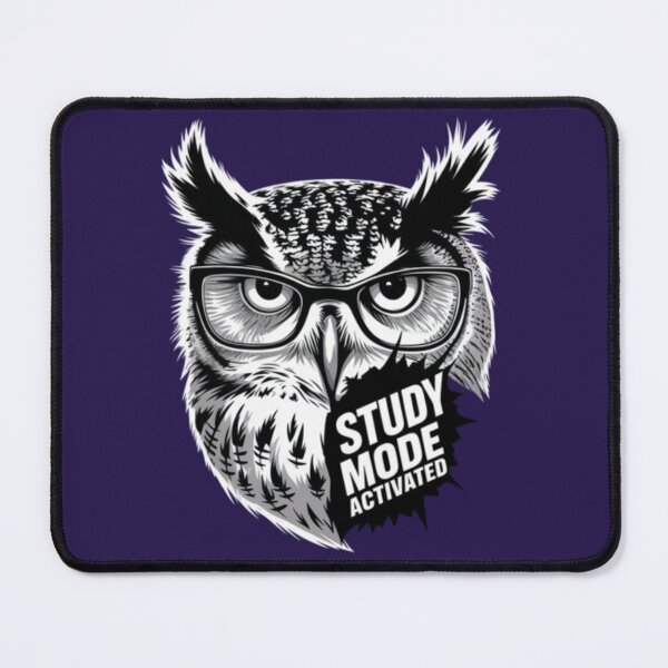 Item preview, OWL STUDY MODE ACTIVATED designed and sold by 123ks.