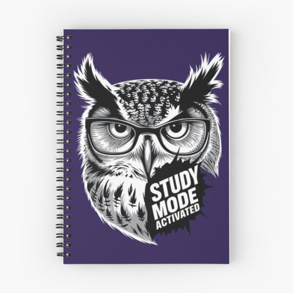 Item preview, OWL STUDY MODE ACTIVATED designed and sold by 123ks.