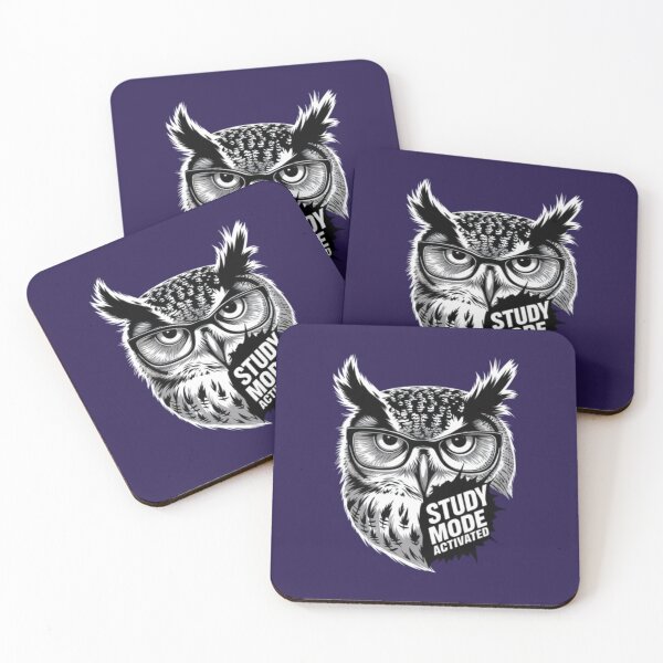 Item preview, OWL STUDY MODE ACTIVATED designed and sold by 123ks.