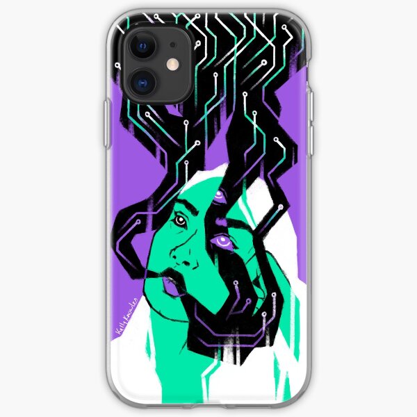 Glitch Witch iPhone Soft Case