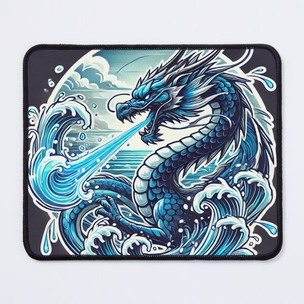 Item preview, Water Dragon's Fury - Majestic Elemental Creature designed and sold by Craftrix.