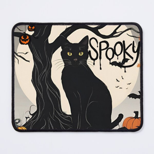 Item preview, Spooky Black Cat designed and sold by Divinetee.
