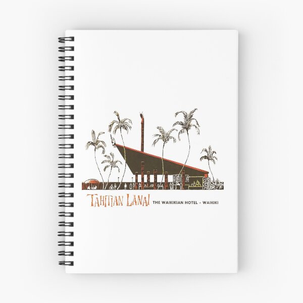 Item preview, Vintage Hawaii - Tahitian Lanai bar / Waikikian Hotel designed and sold by retropetrol.