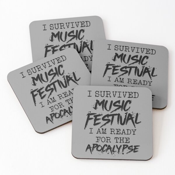 Item preview, Ready For Apocalypse Funny Music Enjoy Festival Time designed and sold by Plant On Demand.