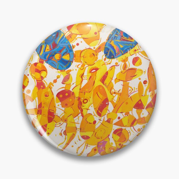 Item preview, six amoebas designed and sold by Anselm-Art.