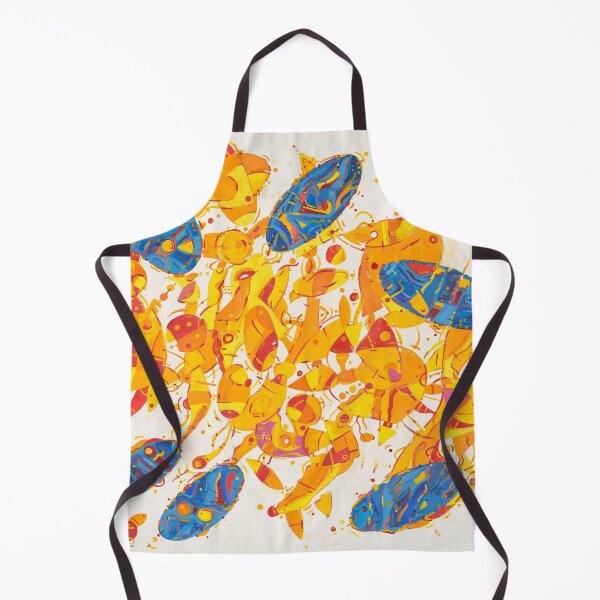 Item preview, six amoebas designed and sold by Anselm-Art.