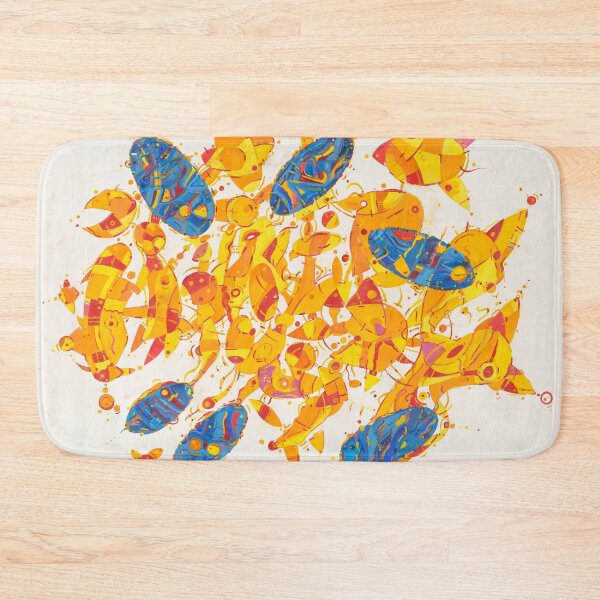 Item preview, six amoebas designed and sold by Anselm-Art.