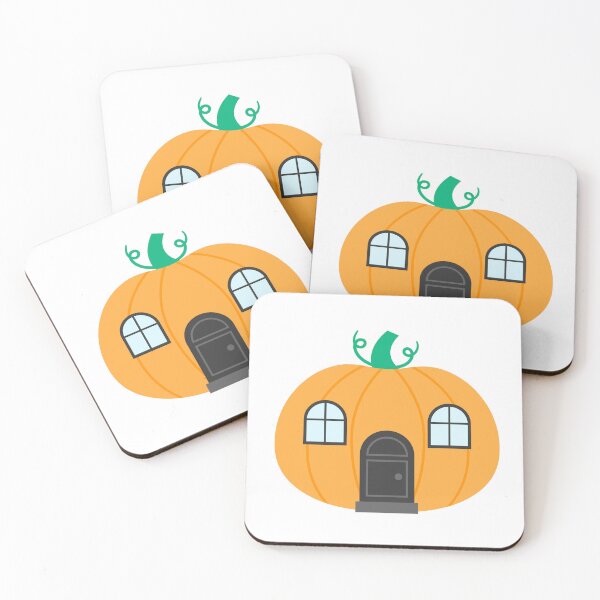 Item preview, Hand drawn cute Halloween Decorated Pumpkin House designed and sold by nuchz.