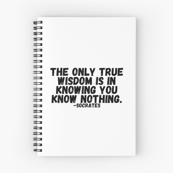 Item preview, Socrates - The Only True Wisdom Is In Knowing You Know Nothing.  designed and sold by CharmStudio.