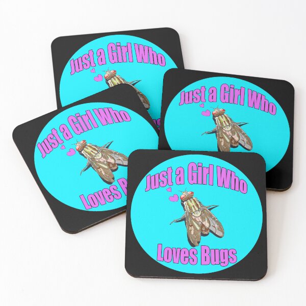 Item preview, Girl who Loves Bugs | Gift for Bug Lover designed and sold by Marian Murdoch.