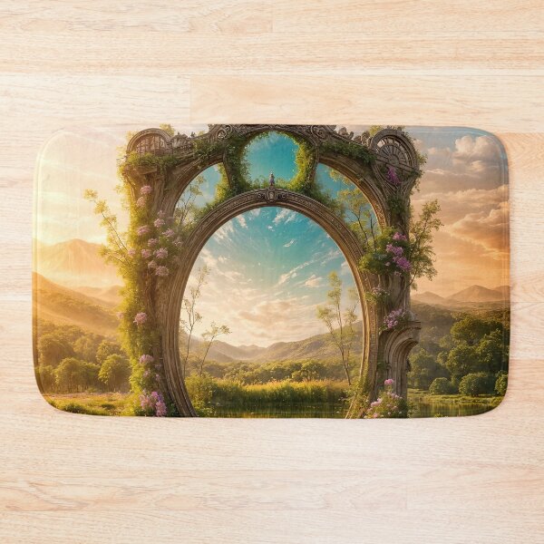 Item preview, Mirror Meadows – Enchanting Reflections, Hand-Drawn Art designed and sold by koreatvtea.