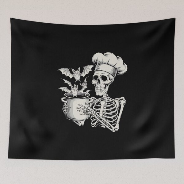 Item preview, Skeleton Cooking Bats Funny Gifts For Chefs designed and sold by MikeKart.
