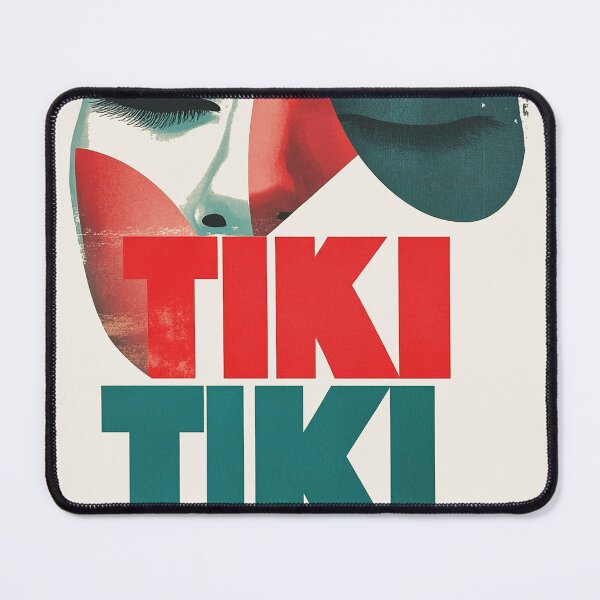 Item preview, Vibrant Tiki Pop Art with Bold Retro Aesthetic designed and sold by Retro Travel Design.