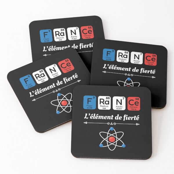 Item preview, France élément de fierté Cadeau Physique Chimie : Cadeau Drôle pour les profs de physique et chimie designed and sold by thegiftedadult.