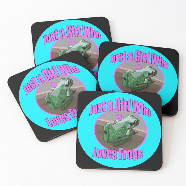 Item preview, Girl who Loves Frogs | Gift for Frog Lover designed and sold by Marian Murdoch.
