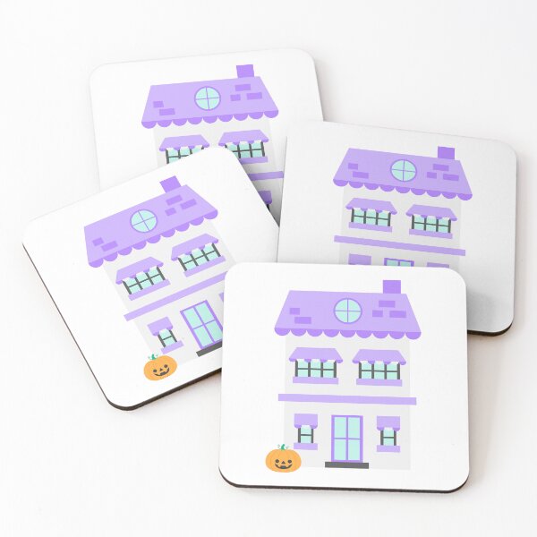 Item preview, Hand drawn cute Halloween Decorated House designed and sold by nuchz.