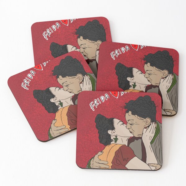 Item preview, Frida and Diego designed and sold by Pretty Postcards.