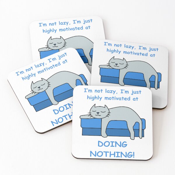 Item preview, I'm not lazy designed and sold by JoezPlace.