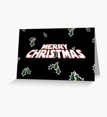Merry Christmas Greeting Card