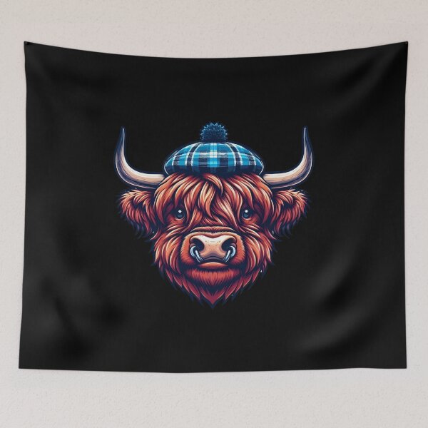 Item preview, Scottish Hairy Highland Cow designed and sold by Azrora.