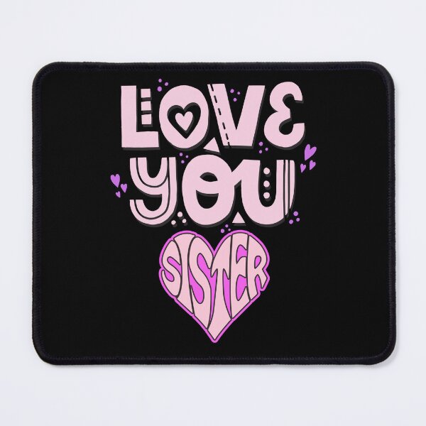 Item preview, LOVE YOU SISTER designed and sold by stickersrafisa.