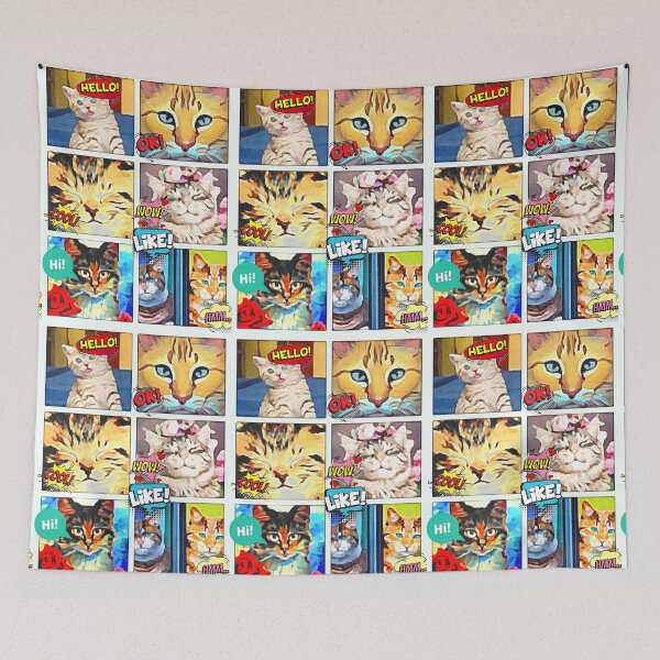 Item preview, Watercolor cats. designed and sold by Natalia-Vlad.