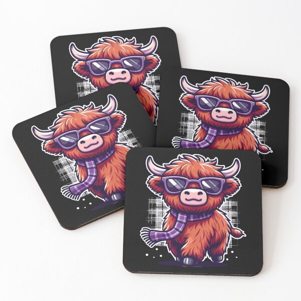 Item preview, Scottish Hairy Highland Cow designed and sold by Azrora.