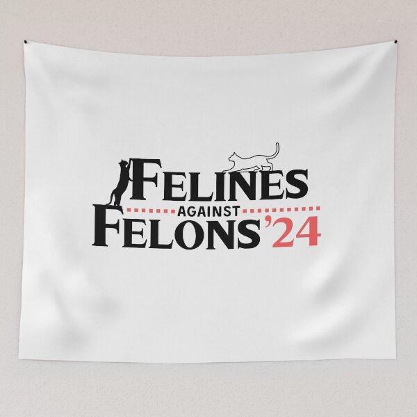 Item preview, Felines-Against-Felons-24 designed and sold by Only Legends.