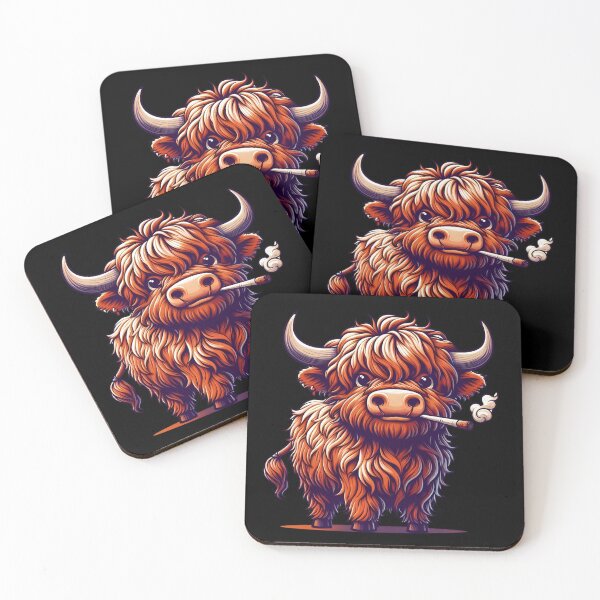 Item preview, Scottish Hairy Highland Cow designed and sold by Azrora.