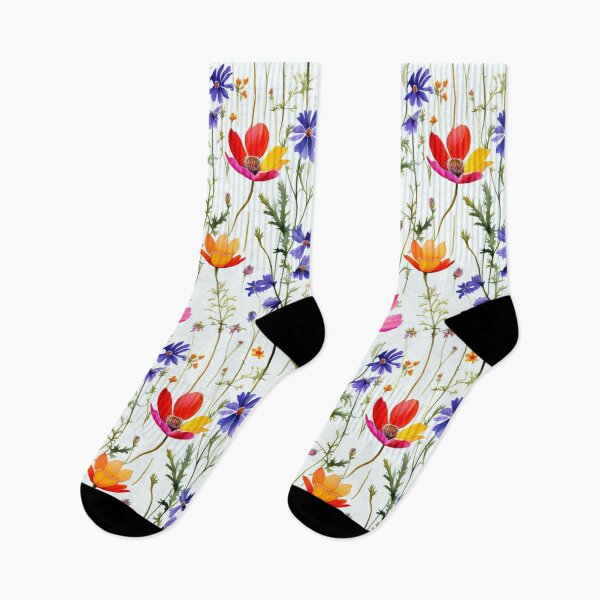 Item preview, Colorful Wildflowers and Green Grass designed and sold by Marymarice.