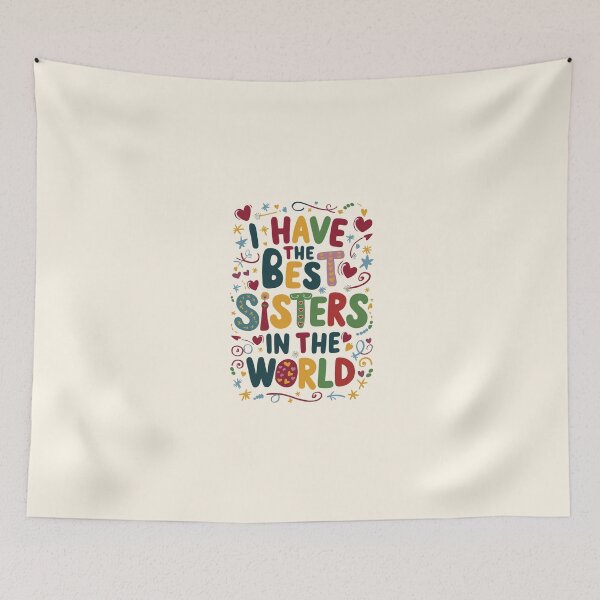 Item preview, Best Sisters Ever Tee designed and sold by MolonasDesigns.