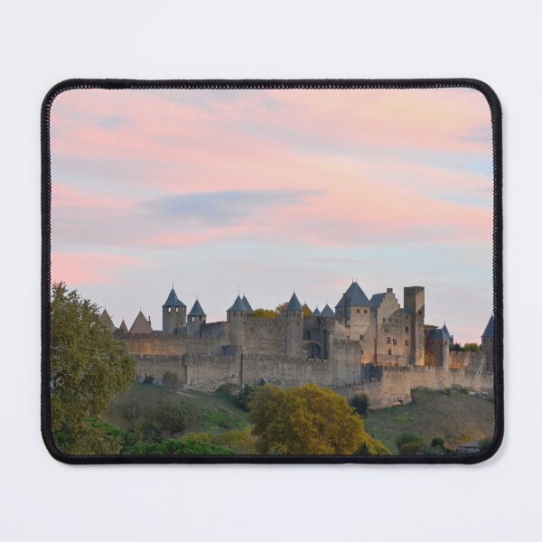 Item preview, Sunset in Carcassonne, France - Medieval Landscape Photography designed and sold by CarolinaReina.