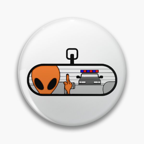 Item preview, ORANGE ALIEN VS POLICE designed and sold by OussCosmos ⭐️⭐️⭐️⭐️⭐️.