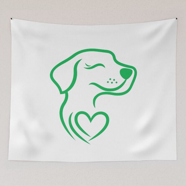 Item preview, Dog love green designed and sold by Zen Lael.